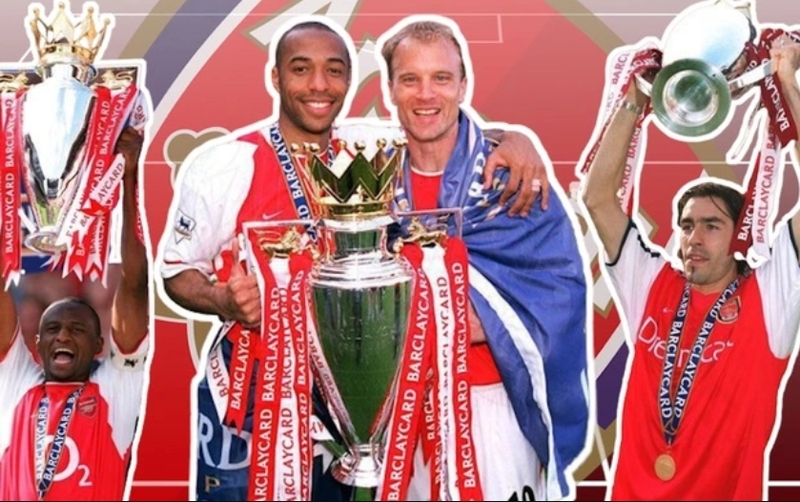 Thierry Henry, Patrick Vieira, Dennis Bergkamp và Robert Pirès là những biểu tượng lớn của The Invincibles. 