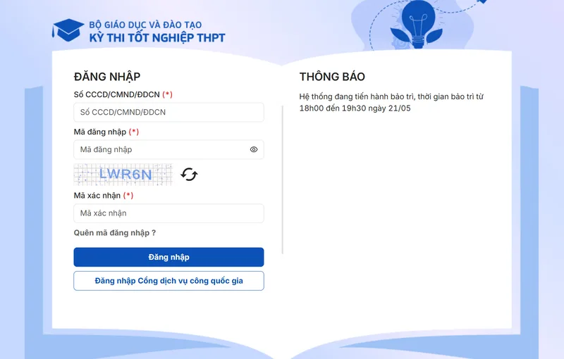 Tra cứu từ nguồn đáng tin cậy giúp giảm nguy cơ xem nhầm điểm, sai số báo danh hoặc nhập dữ liệu vào trang không rõ nguồn gốc.
