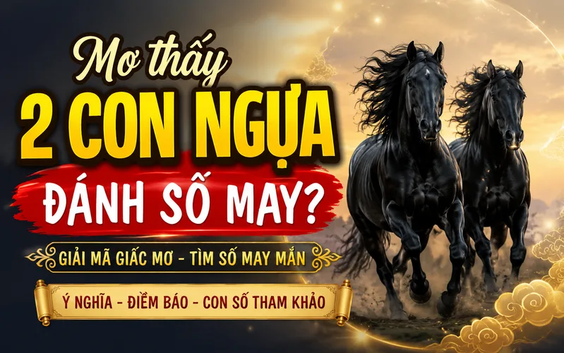 Những con số liên quan đến giấc mơ chỉ mang tính dân gian và không đảm bảo bất kỳ kết quả nào.
