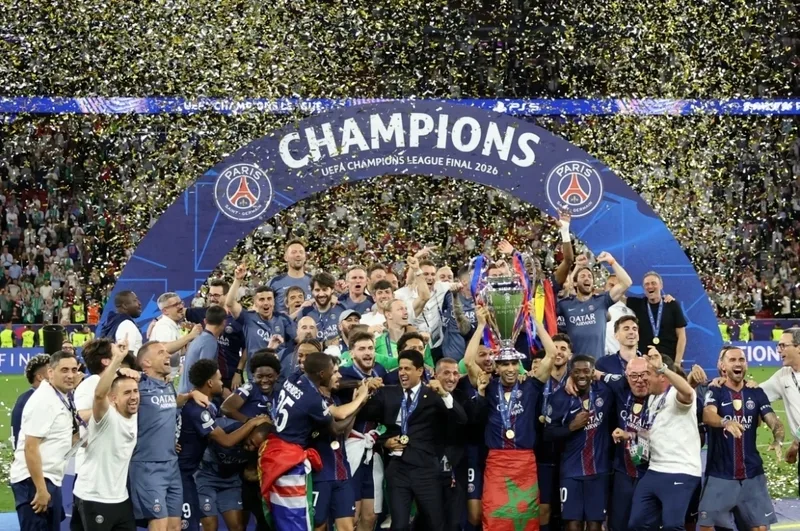 PSG vô địch C1 vào các năm 2025 và 2026, tạo dấu mốc lịch sử cho đội bóng Paris.